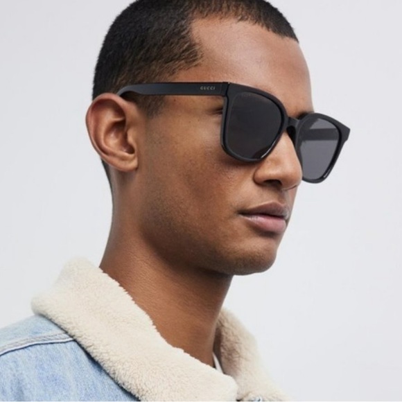 NEW GUCCI GG1346SK 001 UNISEX SUNGLASSES GUCCI BLACK - Picture 1 of 12